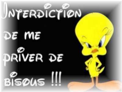 Je veux mon bisou